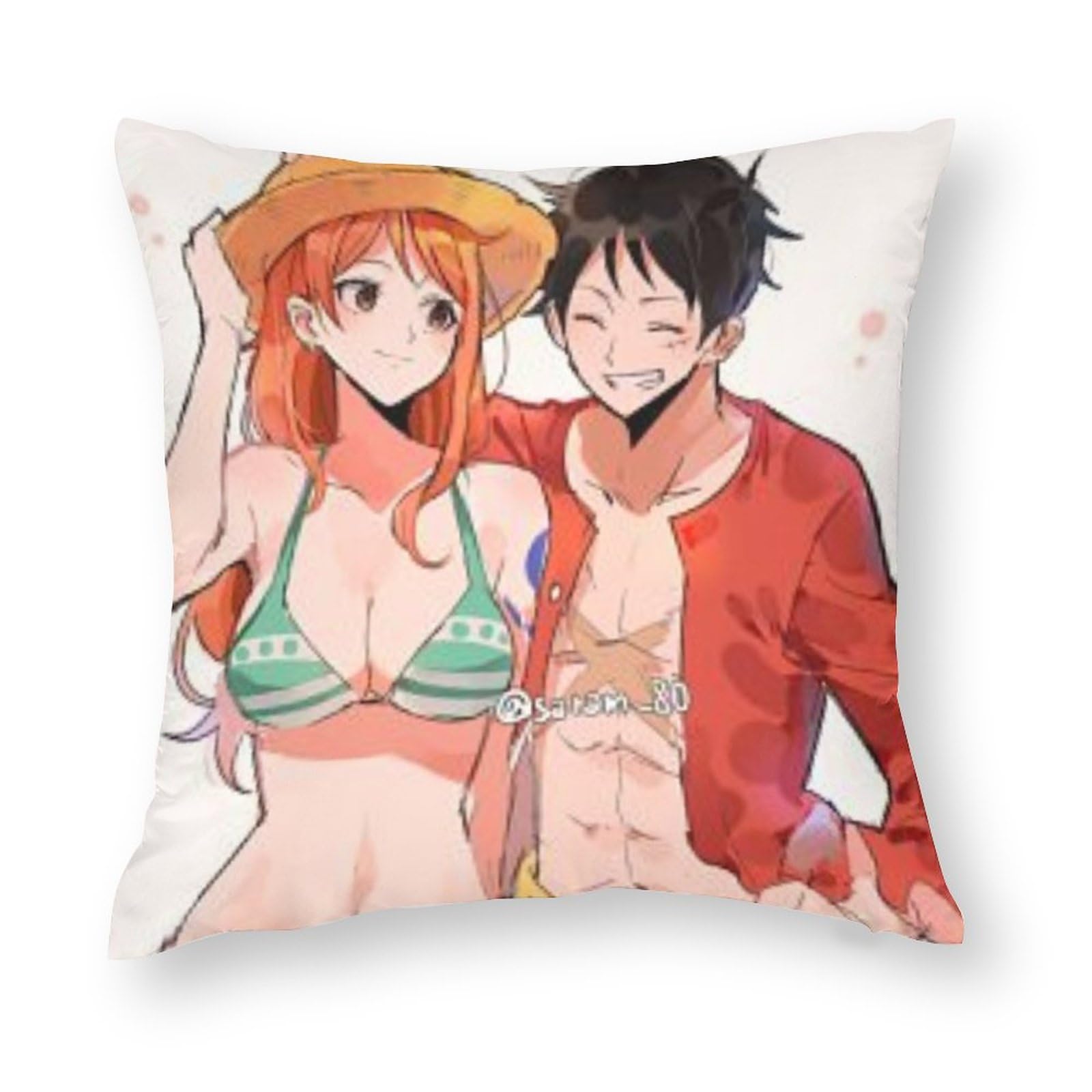 Amazon｜あいのにじょ ワンピース ナミ (9) 抱き枕カバー クッション